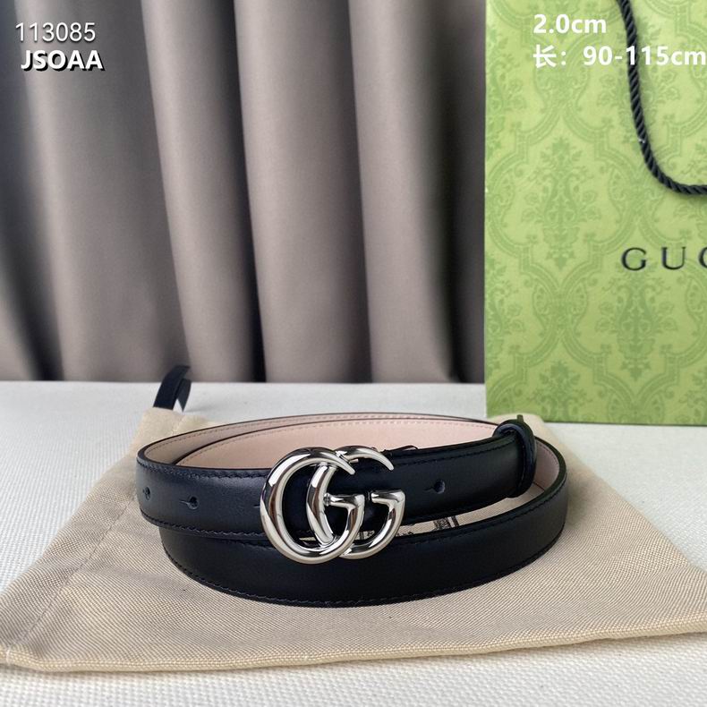 Belt Buckle Gucci Gucci Belt Flannels GUCCI Wide Leather Belt With
